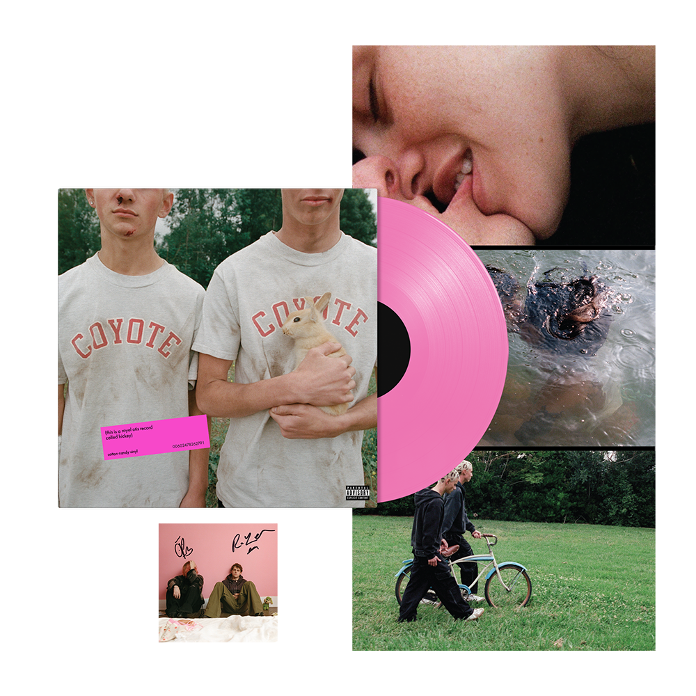 (hickey) cotton candy vinyl + signed artcard