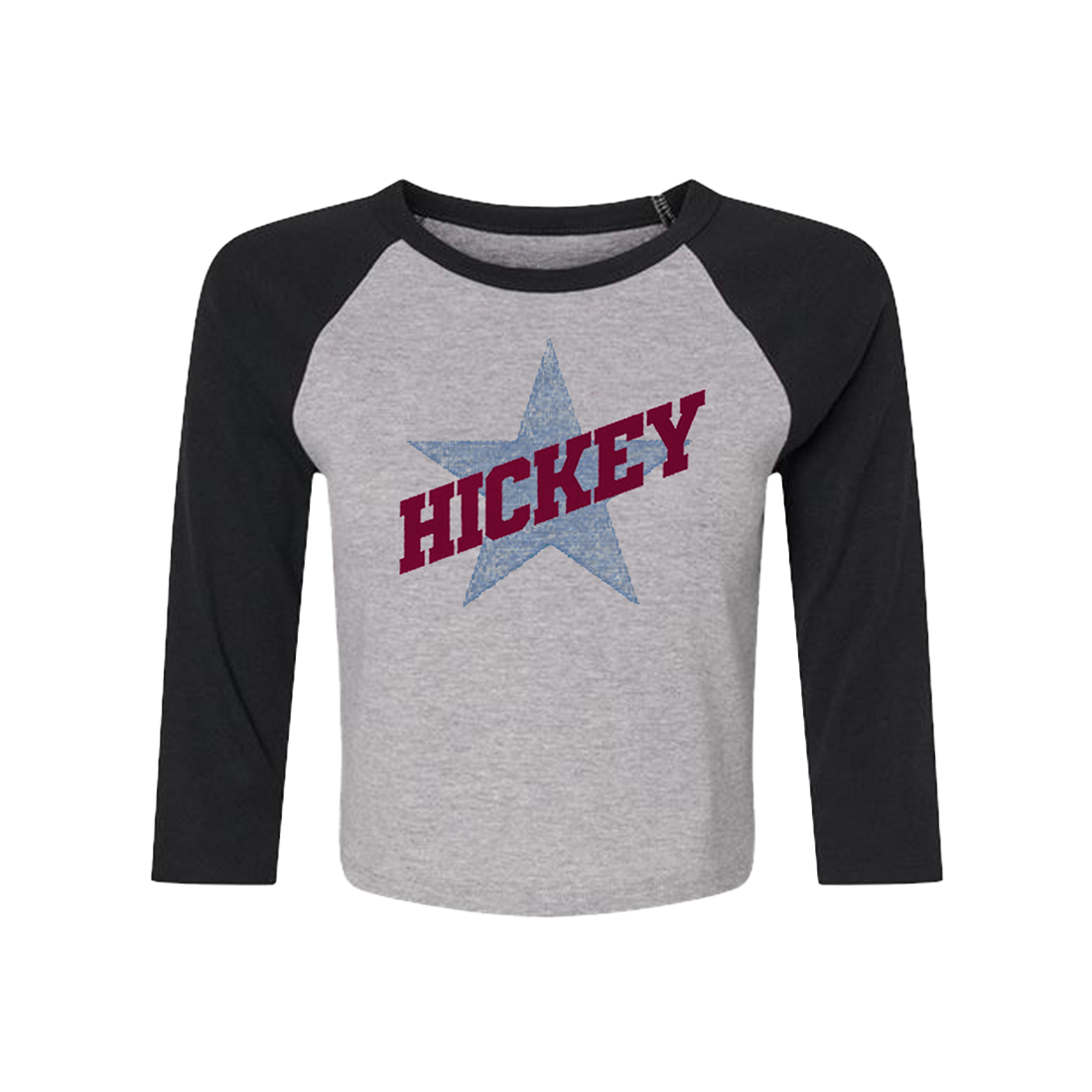 (hickey) star women's raglan