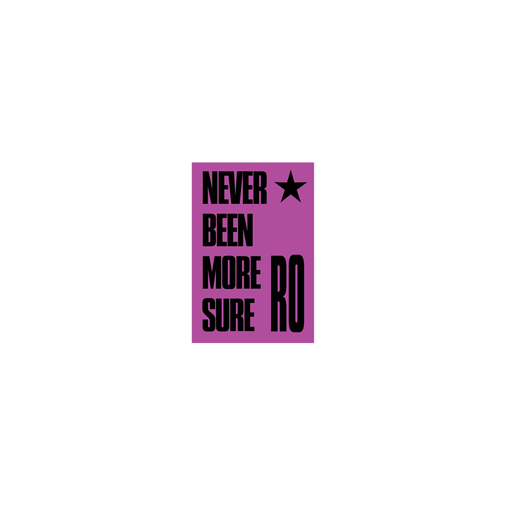 Never Been More Sure Sticker